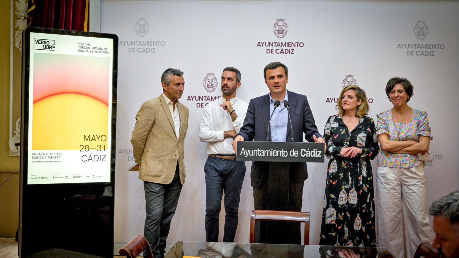 Cádiz acogerá del 28 al 31 de mayo el Festival Verso Libre